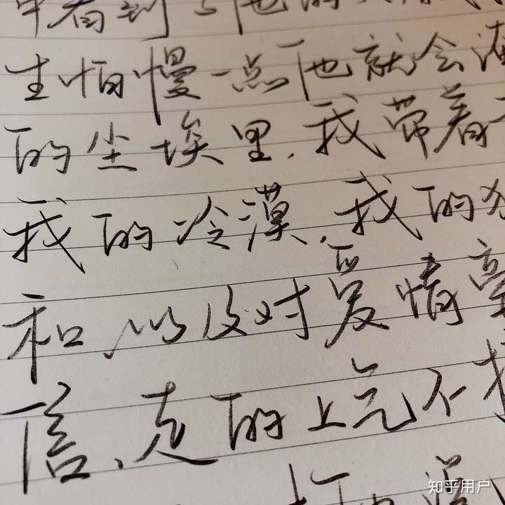 情书翩翩字体适合高中生练吗