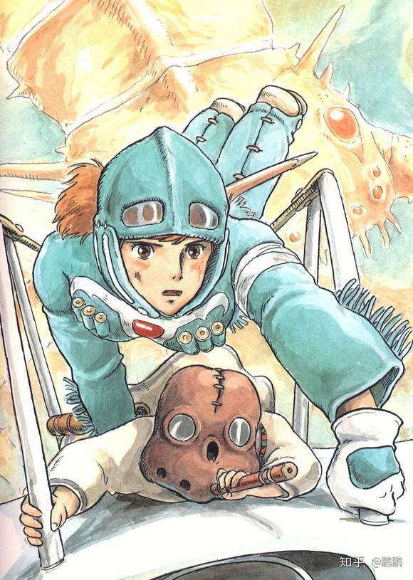 漫画《风之谷的娜乌西卡》从1982年一直延续到1994年,是宫崎骏唯一一