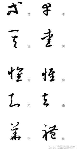 字体设计学不会?文字书法之美(二)-隶书,草书讲解