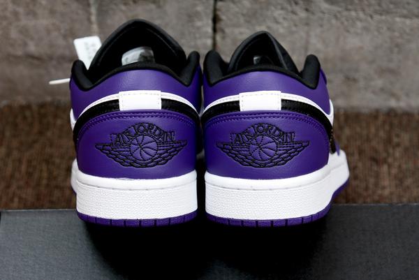 篮球鞋展示专栏 air jordan 1"low court purple aj1 低帮紫脚趾