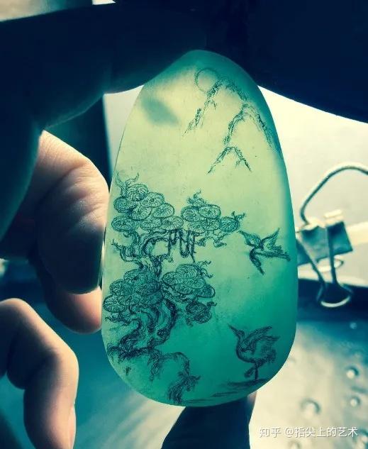 我是雕刻师,玉雕师翡翠设计雕刻手稿收藏备用