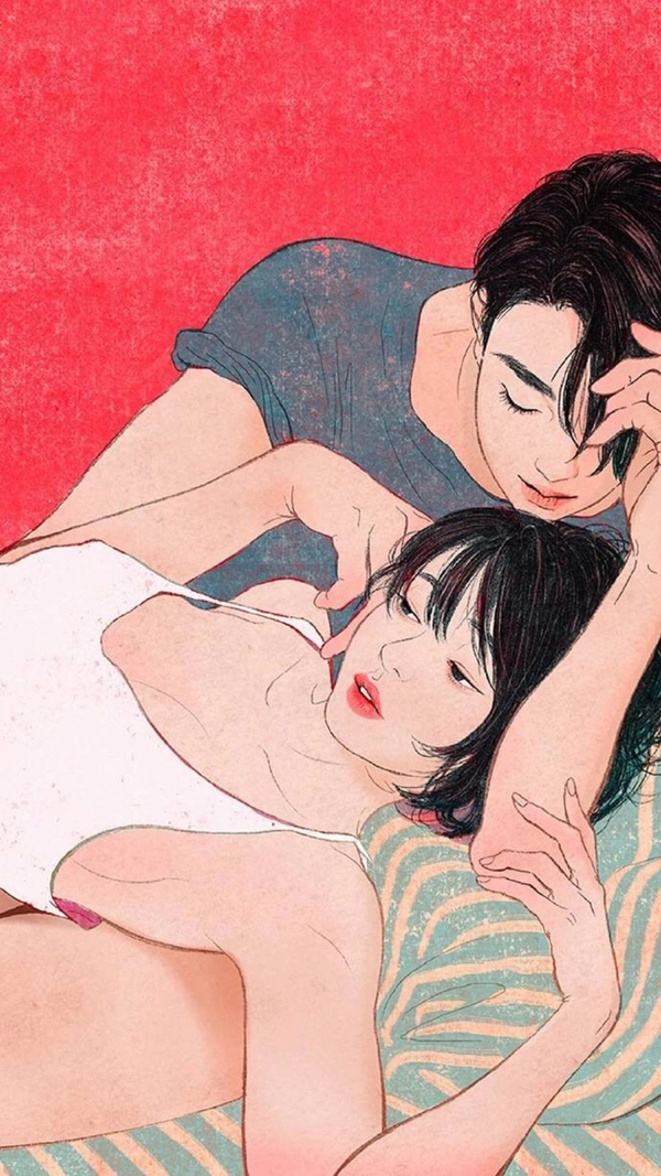 插画师笔下那些情侣间"大尺度"羞羞日常,让人脸红又心跳.