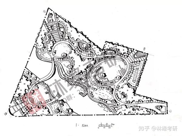 快题设计| 公园绿地中的道路设计