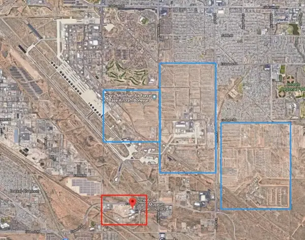 正如我们下文所发的卫星图片,图森这个城市也是美军重要的飞机坟场.