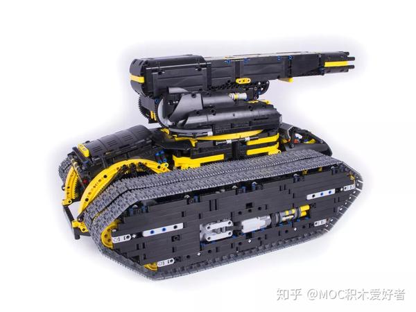 shadwo elenter乐高科技遥控变形坦克