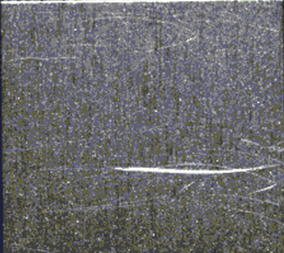 利用视觉检测设备对金属表面划痕进行缺陷检测