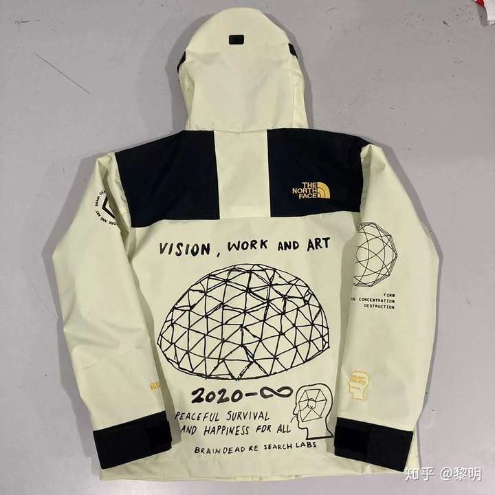 北面脑死亡冲锋衣