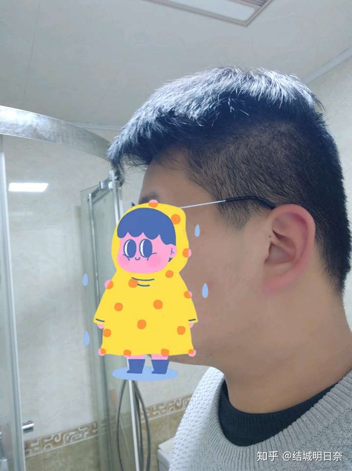 半钛镜腿太短眼镜重有救吗