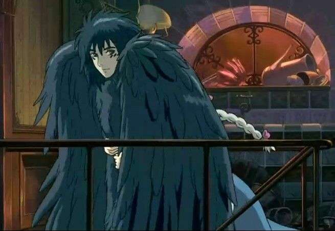 动漫中有黑翅膀的人物?