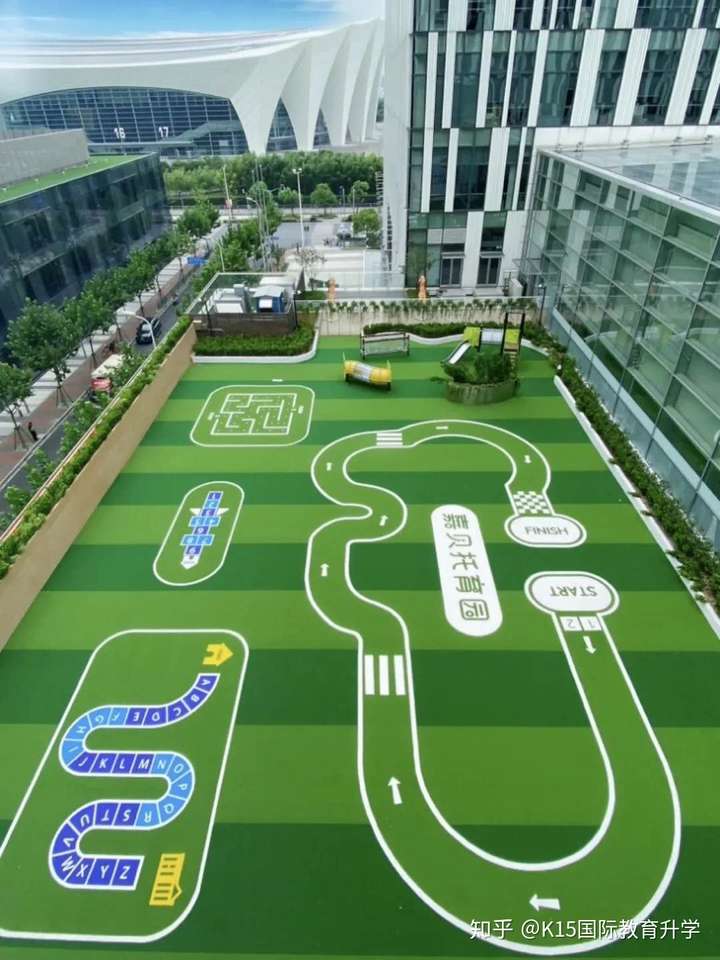 全上海户外场地最大的顶级幼儿园嘉宝托育园