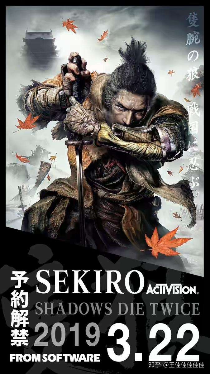 良心推荐,只狼,不仅主角有颓废风感觉,连保护的都是小可爱,更有长得帅