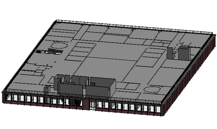 BIM模型-广联达信息大厦Revit模型(含机电建筑装修结构专业Revit、NW模型及水暖电图纸 ) - 土木在线