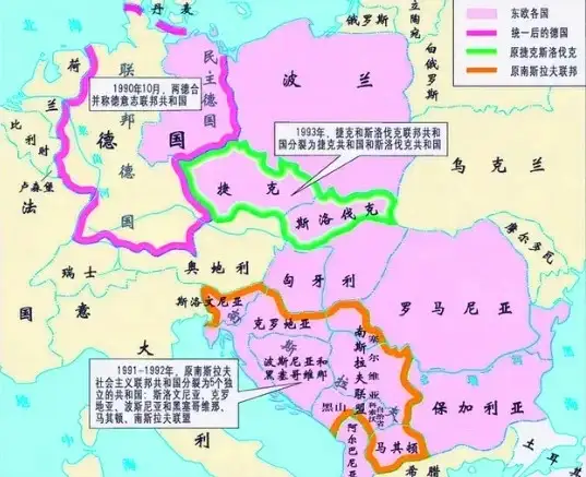 东欧剧变:以群狼驱猛虎,资本主义的颜色民主颠覆世界格局