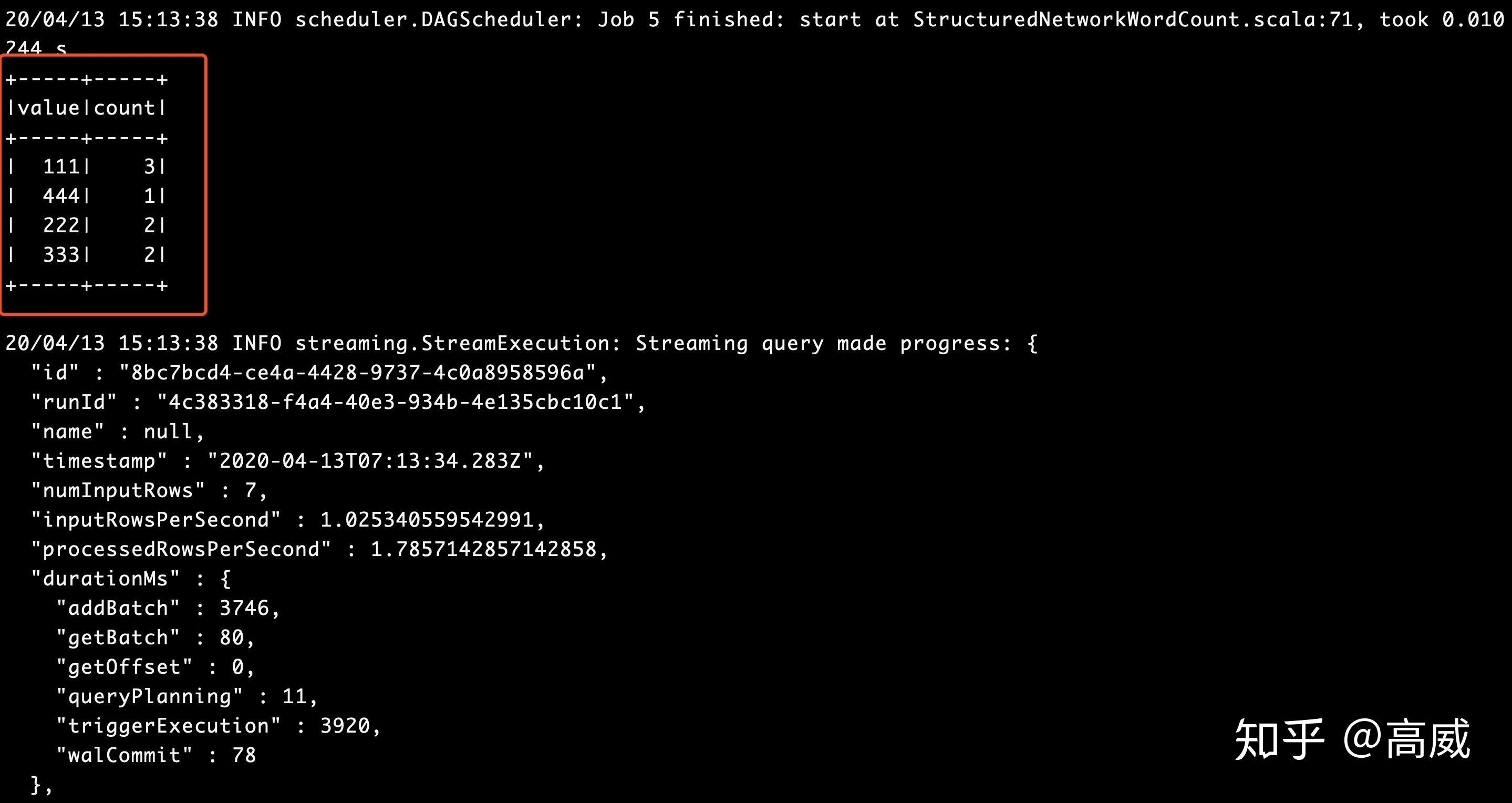  structured streaming 