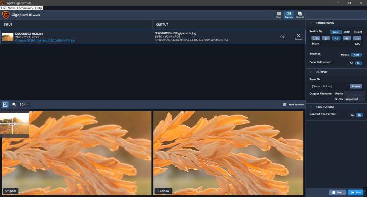无损放大图片的软件ai处理提升像素与图片质量