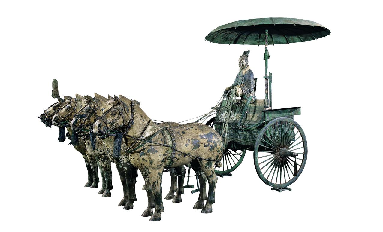 中国古代车马造型|车马|造型_新浪新闻