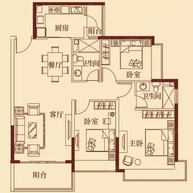 不知道房子户型好不好,6个看户型图技巧告诉你! - 知乎