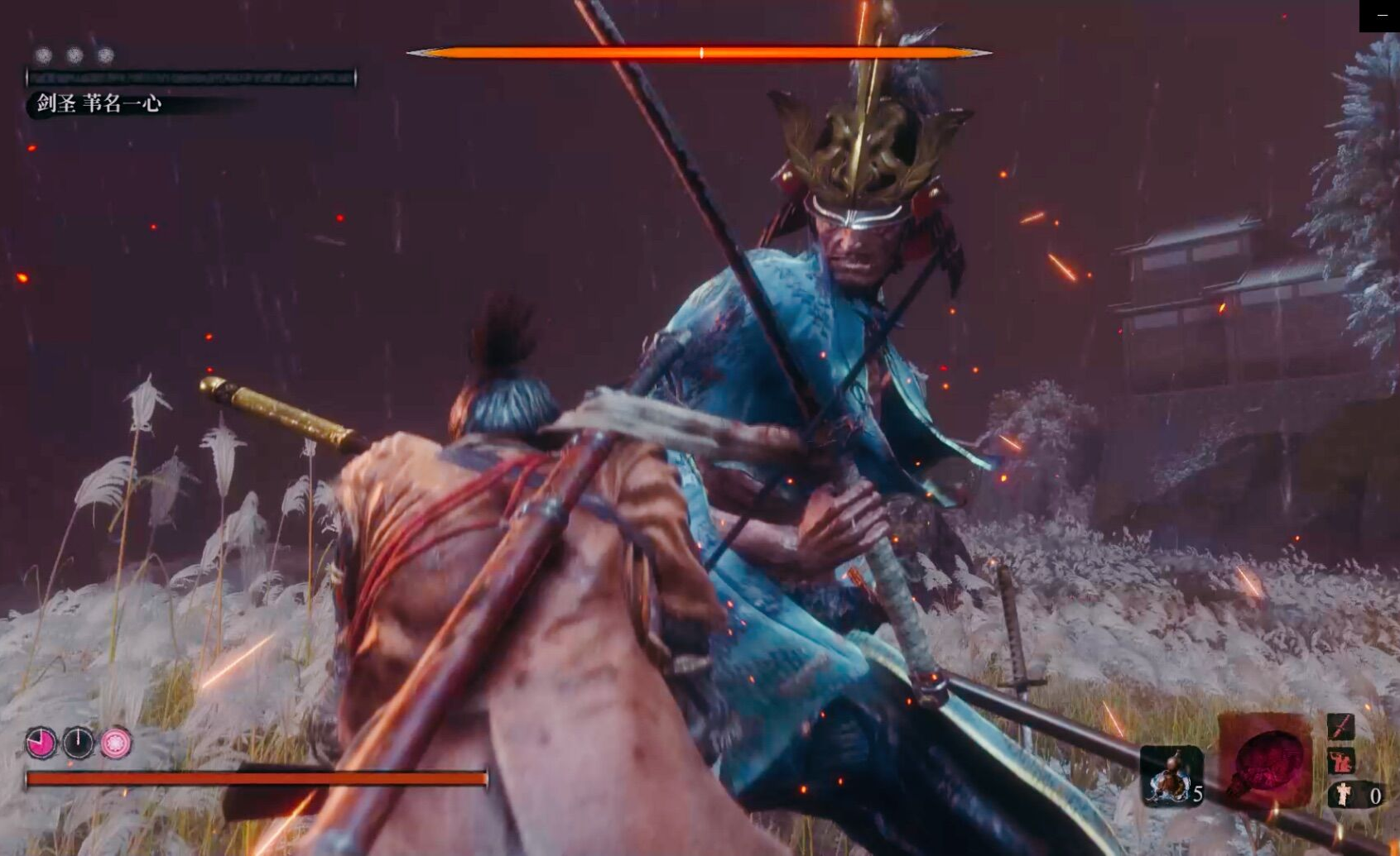 只狼一字斩二连的正确用法