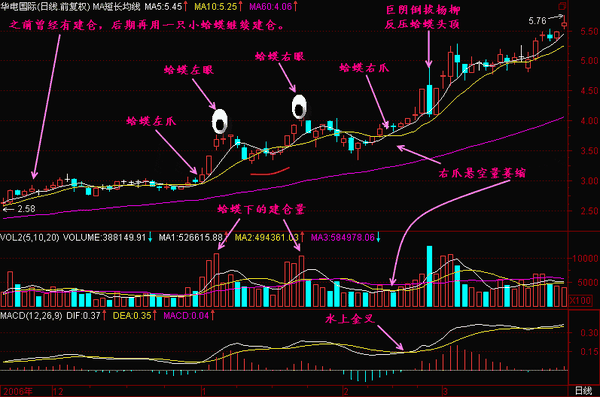 一旦遇上金蛤蟆形态股票砸锅卖铁满仓干股价将火箭飙升