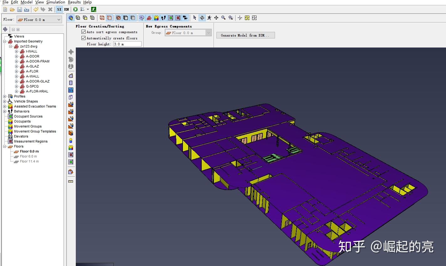 BIM系列之~如何用Revit+Pathfinder实现可视化疏散模拟。 - 知乎