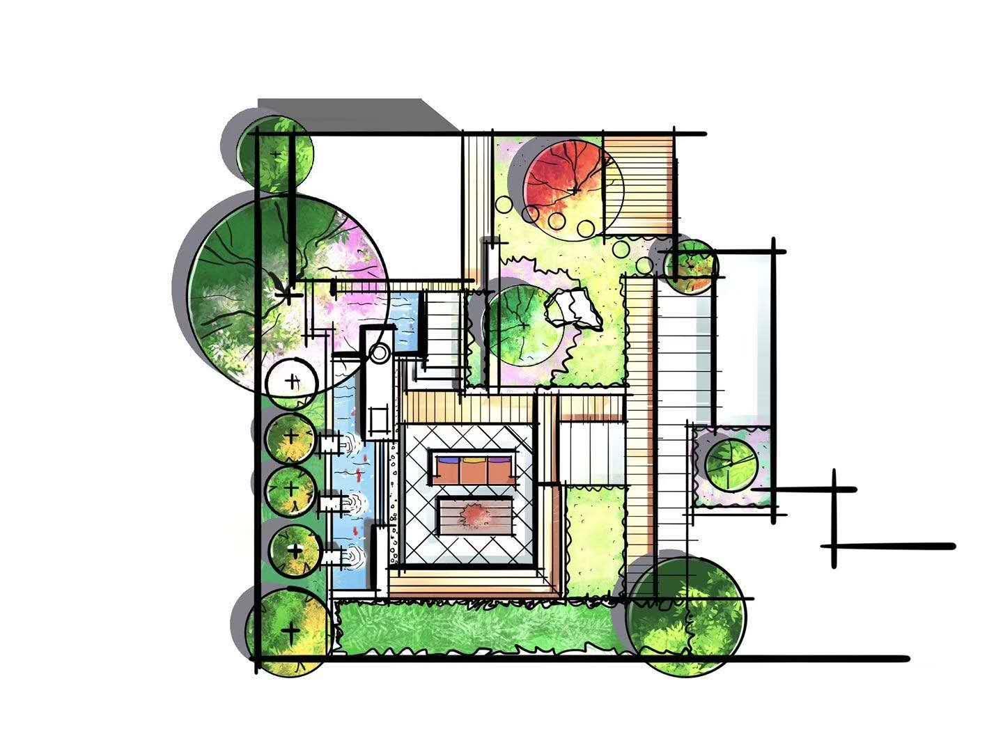 几何与景观设计的完美结合