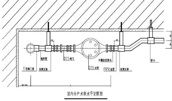 管道穿墙套管表面用砂纸打毛,穿墙套管可采用u-pvc或钢管,穿越地下室