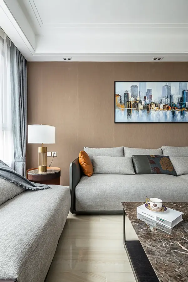 150㎡现代轻奢冷暖色一起用营造精致舒适的家