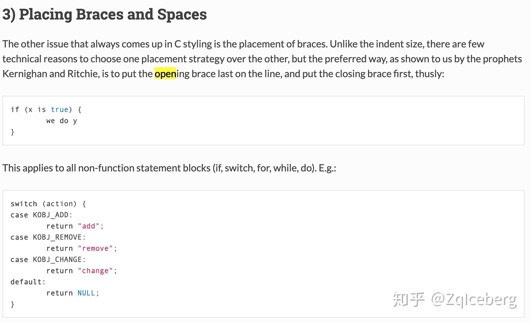 关于代码风格，个人推荐Google C++ Style Guide 知乎