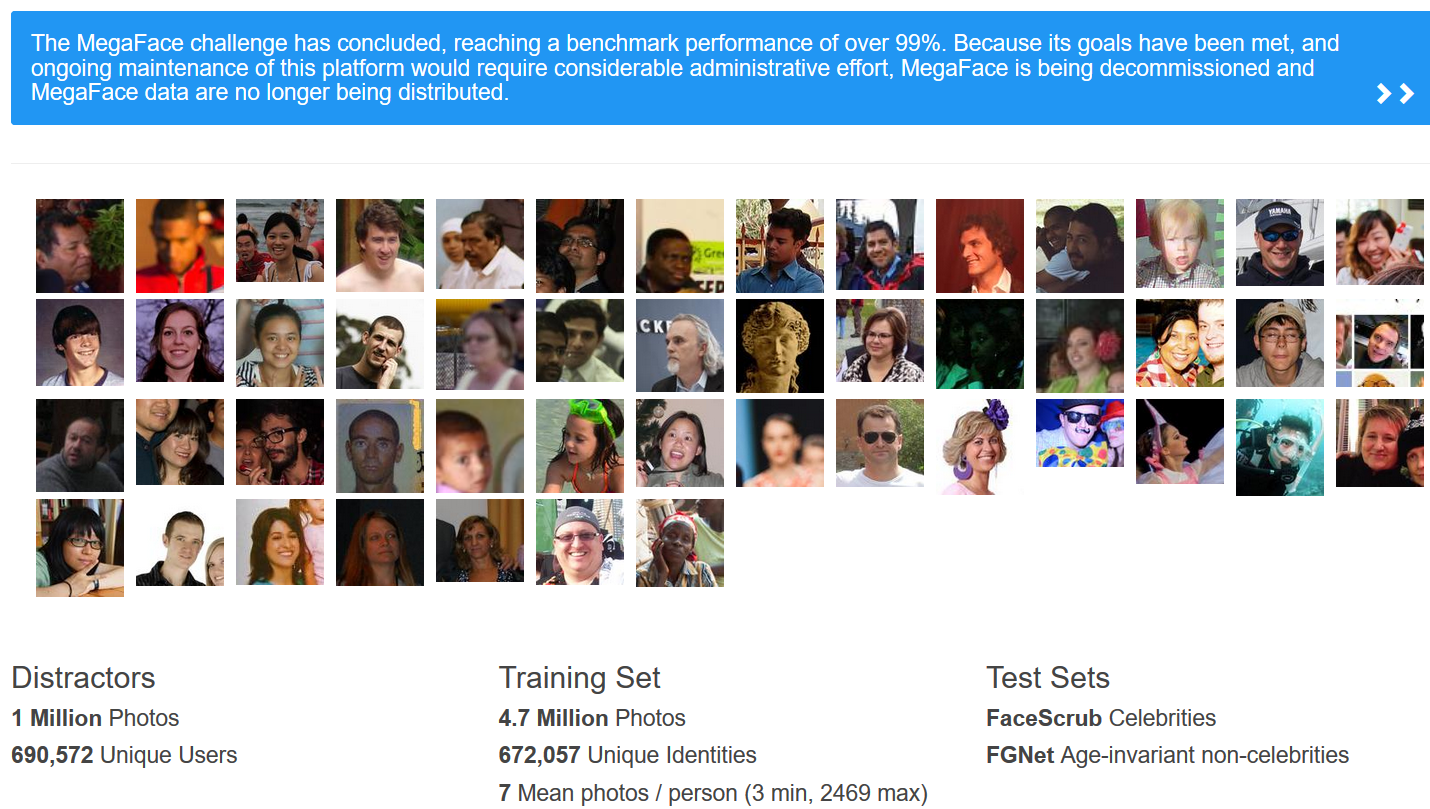 人脸识别数据集