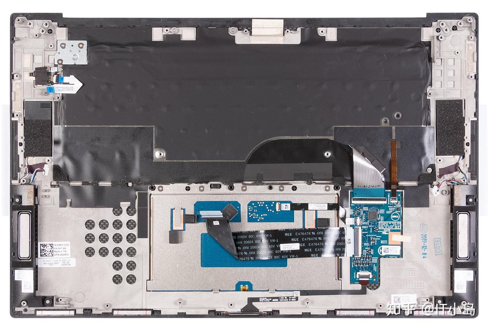 XPS 17 2020 完整拆机图 - 知乎