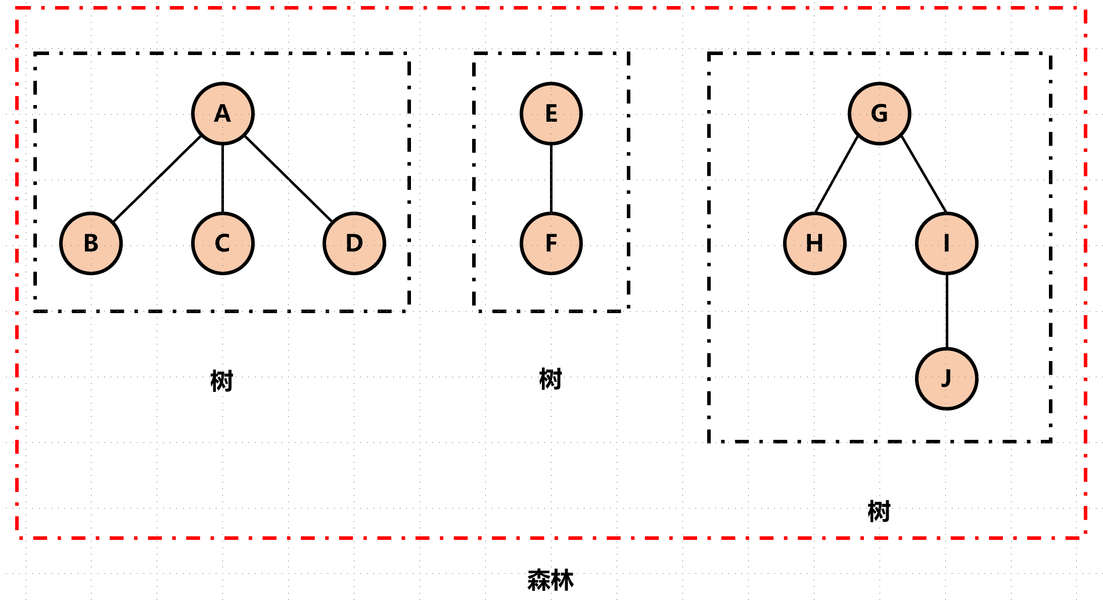 图解 数据结构：树和森林与二叉树的相互转换 知乎