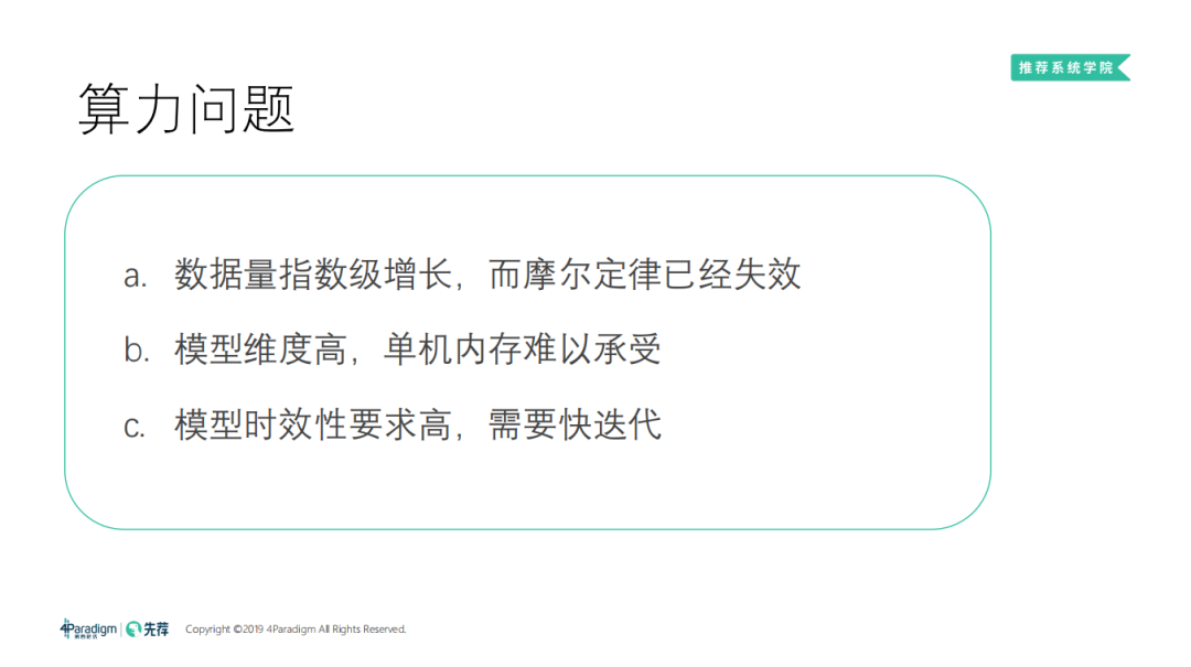 分散式機器學習框架與高維實時推薦系統