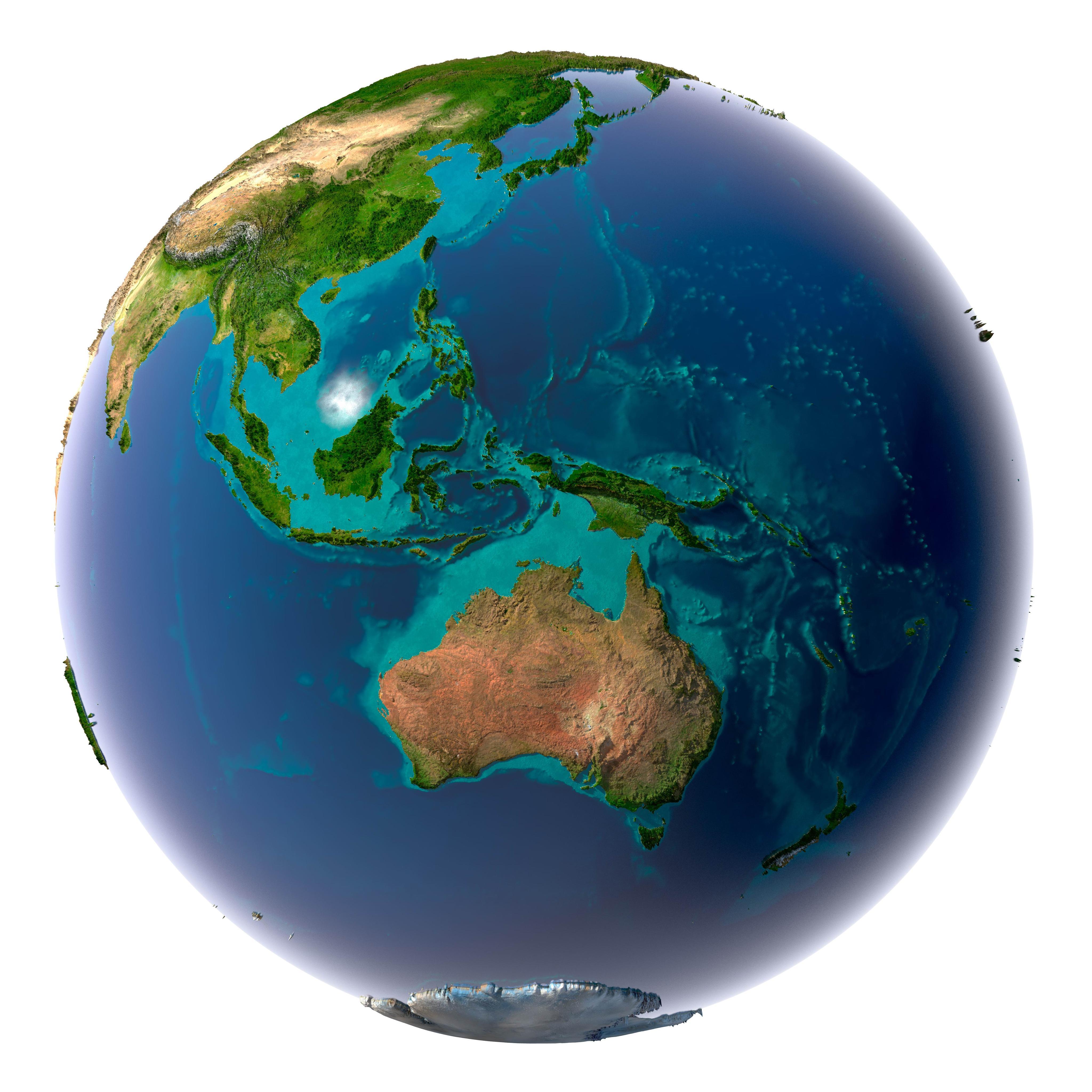 澳大利亚的地图（澳大利亚卫星地图）_环球信息网