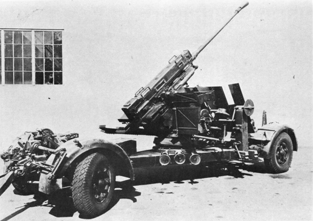 二战德军37mm高射炮图片