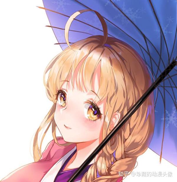 动漫头像有趣可爱的二次元和风少女换一个头像换一种心情