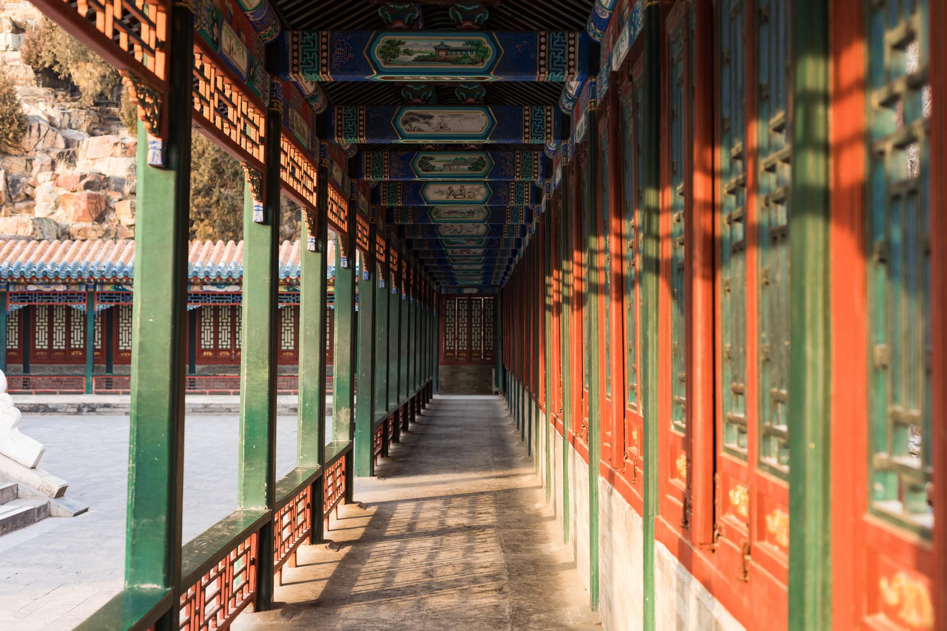 景观长廊-北京景通园林古建工程有限公司