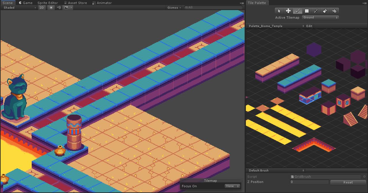 Готовый проект unity 2d