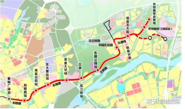 沈抚城际轨道线路脑洞二普通地铁线路的延长