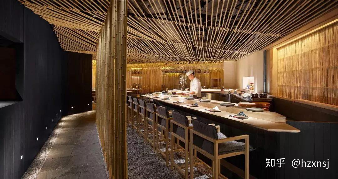 再现日式庭院的特色和风韵“竹光”餐厅设计 - 知乎