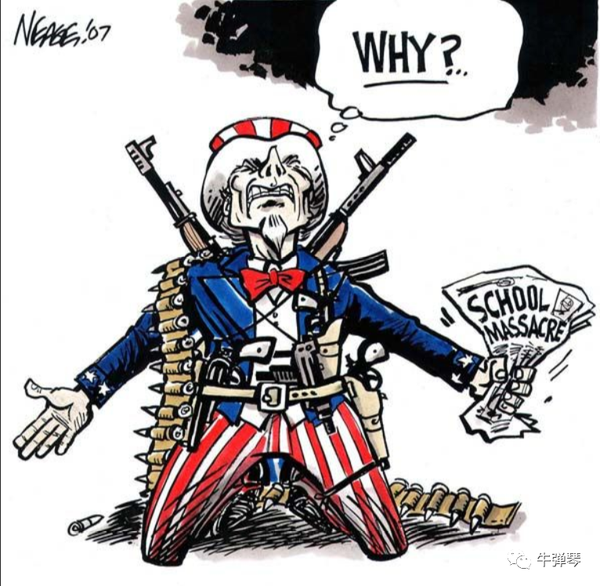 最荒唐一幕发生了美国军火商正在偷着乐