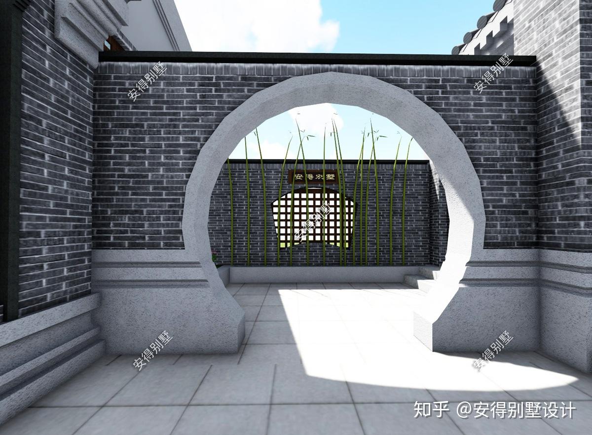 中式景观室外地铺地面地砖步道砖 (2)材质贴图下载-【集简空间】「每日更新」